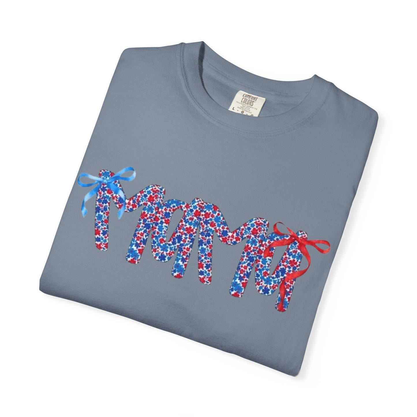 Patriotic Flip-Flop Graphic T-Shirt — Red, White & Blue Summer Tee