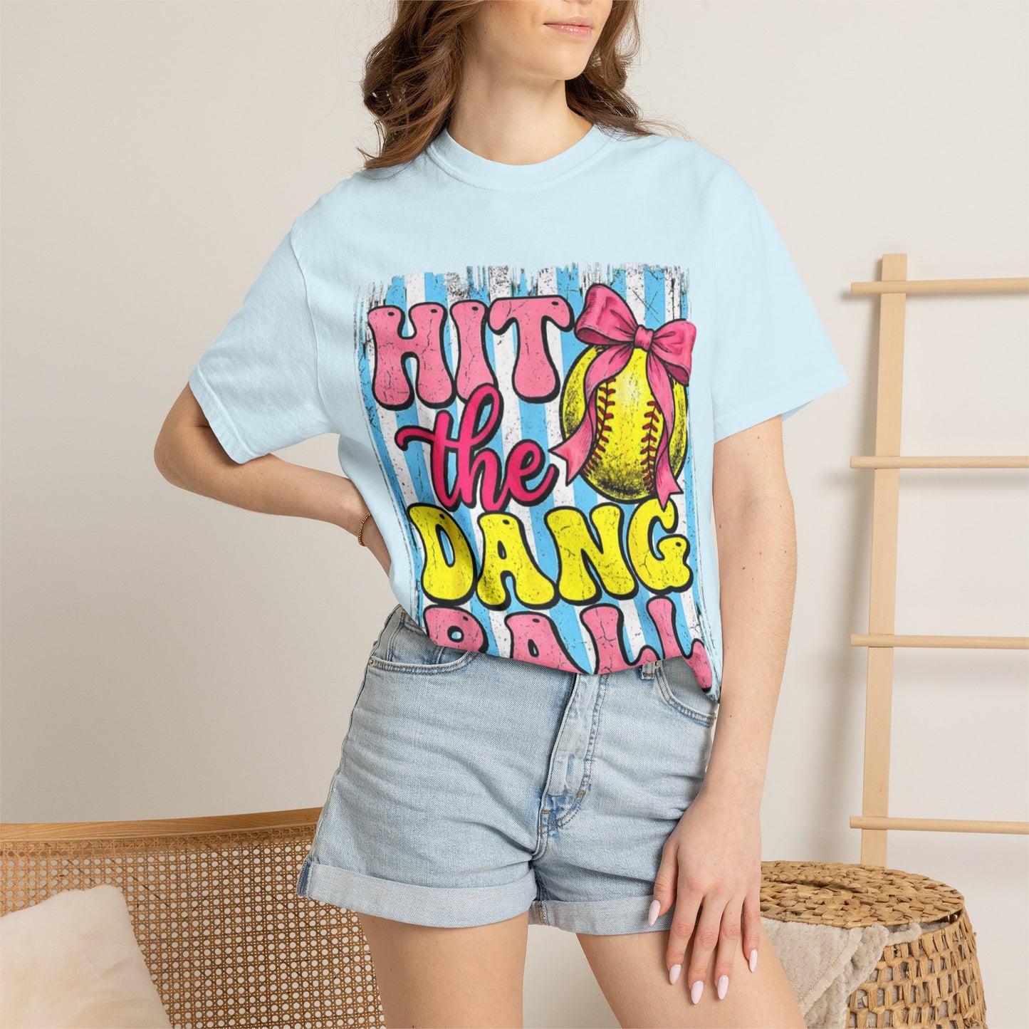 Hit the Dang Ball Softball T-Shirt