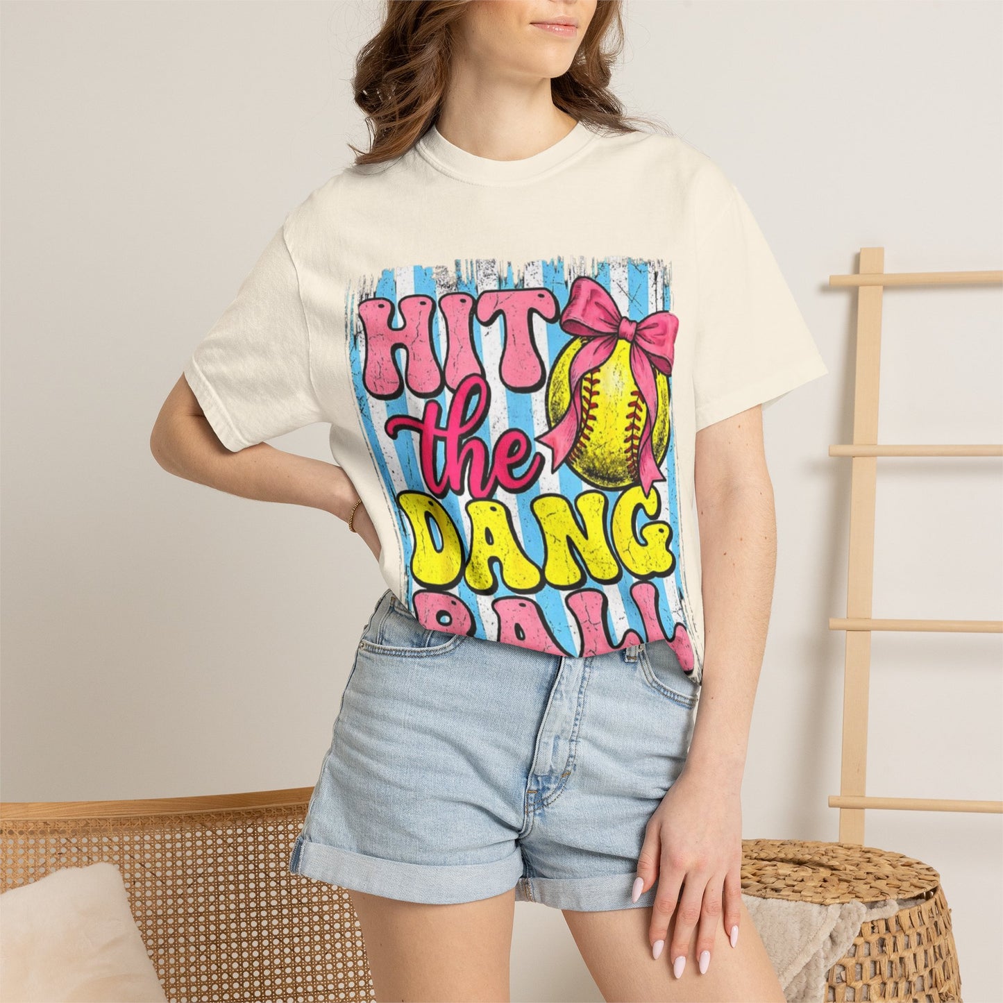 Hit the Dang Ball Softball T-Shirt
