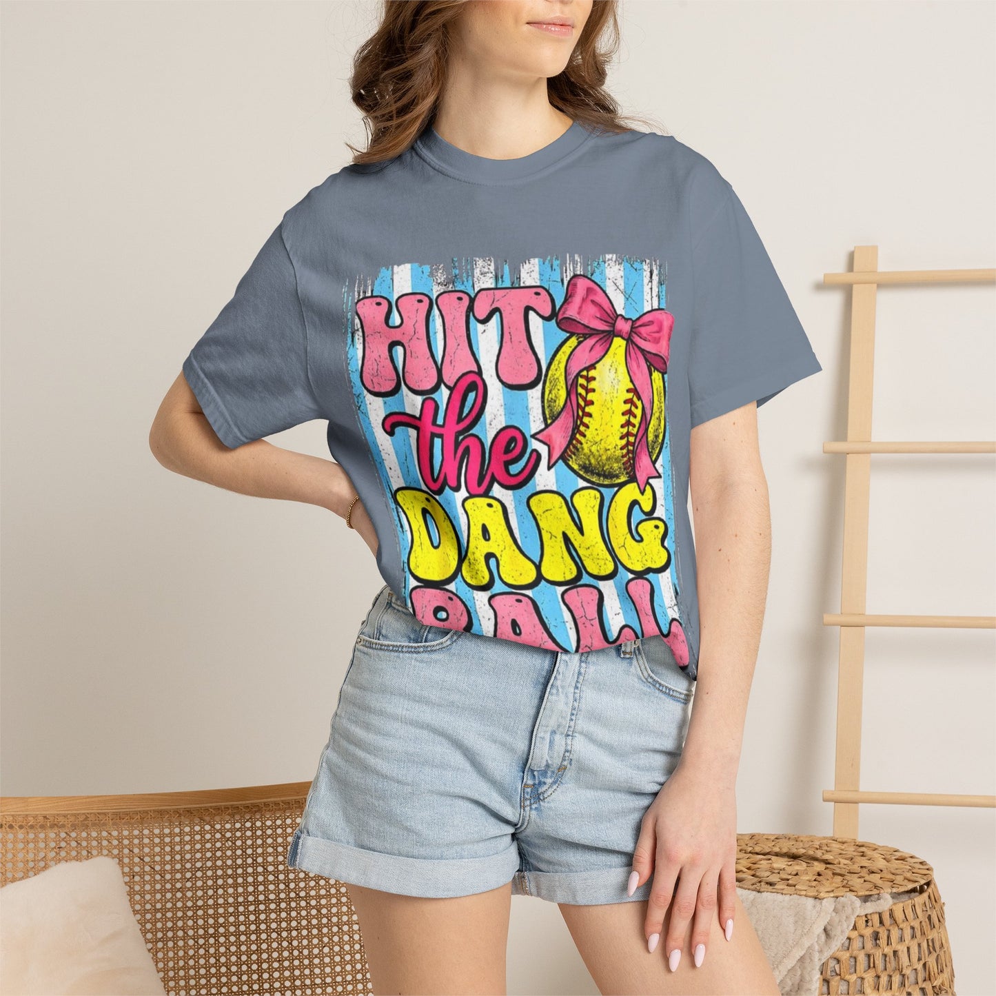 Hit the Dang Ball Softball T-Shirt