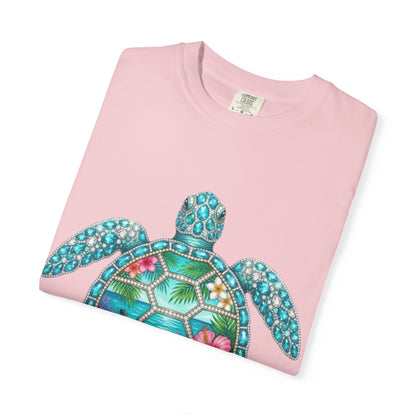 Sea Turtle Floral T-Shirt — Tropical Hawaiian