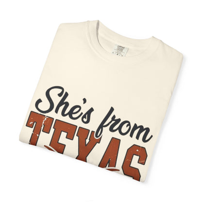 She's From Texas T-Shirt — I Can Tell Graphic Tee