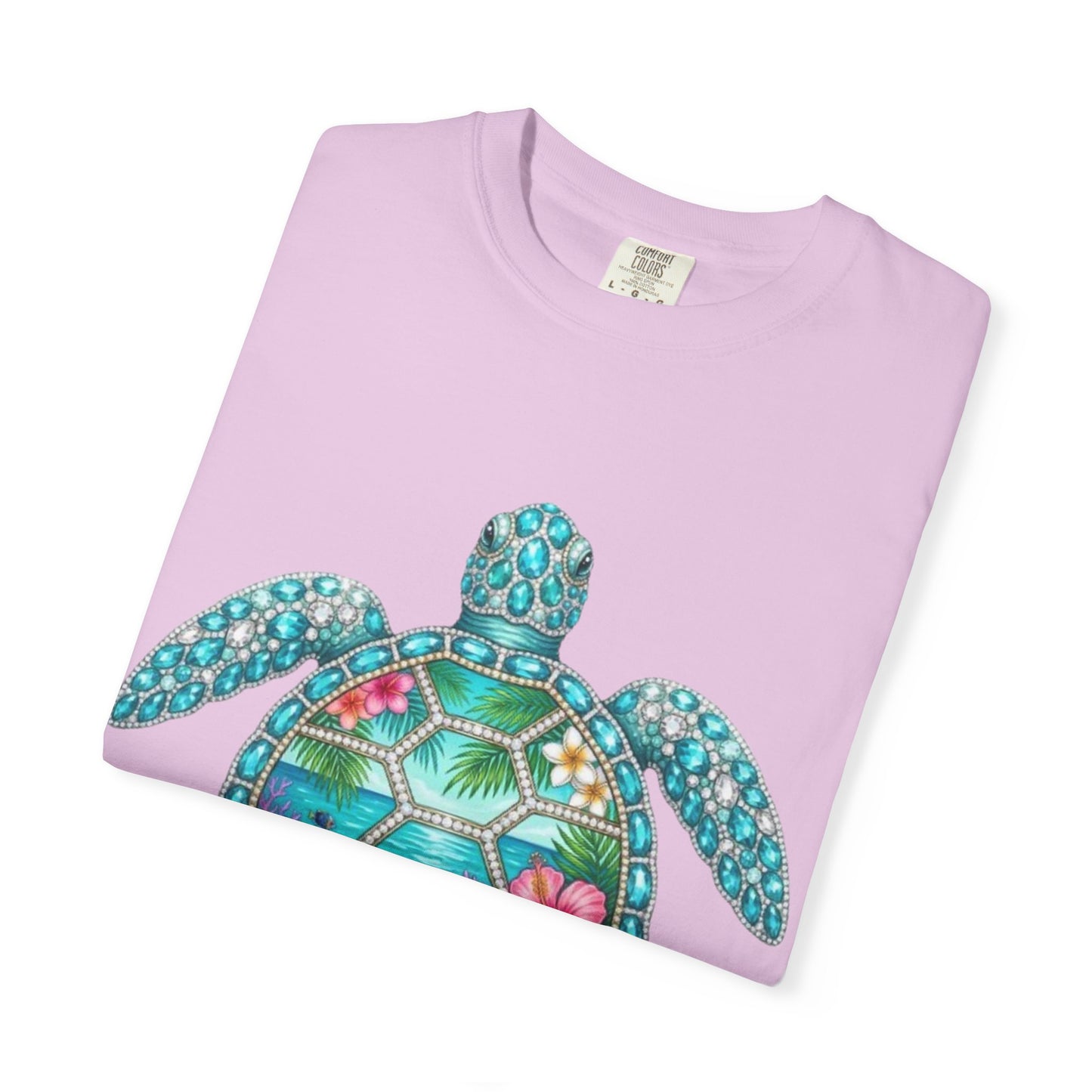 Sea Turtle Floral T-Shirt — Tropical Hawaiian