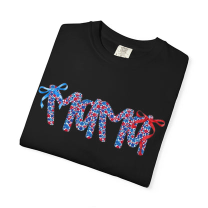 Patriotic Flip-Flop Graphic T-Shirt — Red, White & Blue Summer Tee