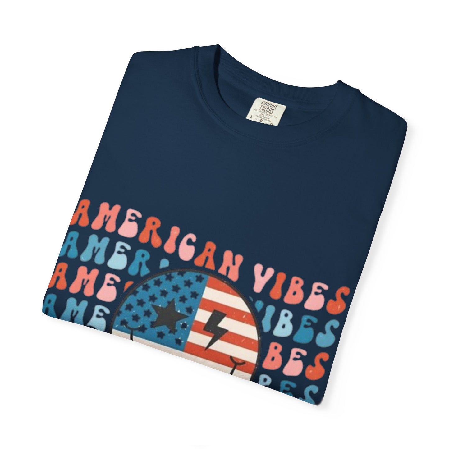 American Vibes Retro Flag T-Shirt