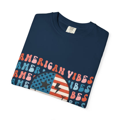 American Vibes Retro Flag T-Shirt